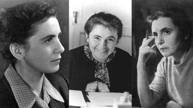Olga Ladyzhenskaya em três momentos da vida