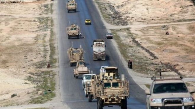 التحالف بقيادة أمريكا يقول إنه بدأ الانسحاب من سوريا التحالف بقيادة أمريكا يقول إنه بدأ الانسحاب من سوريا