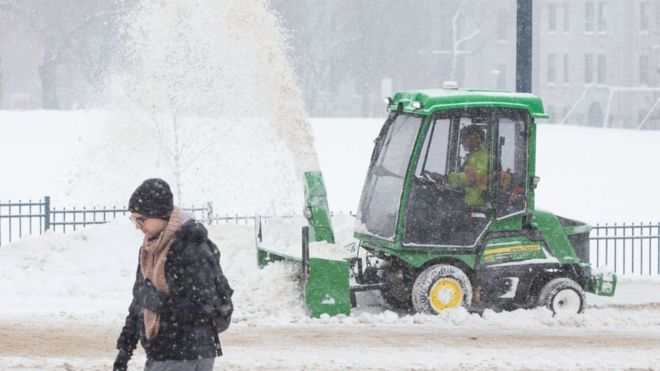 Уборка снега в Онтарио