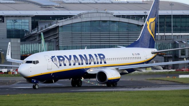 Самолет Ryanair