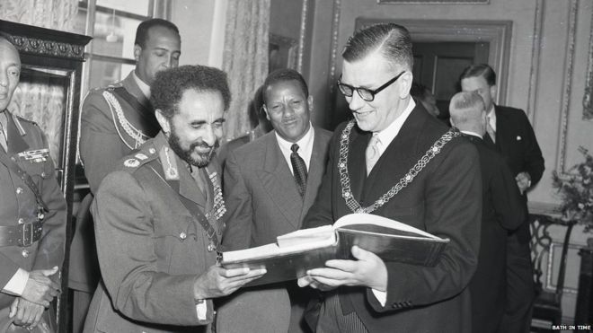 ቀዳማዊ ሃይለስላሴ በእንግሊዝ ቆይታቸው ወቅት