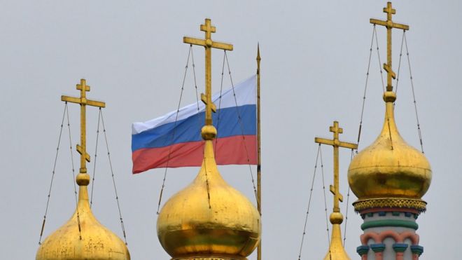 Catedral ortodoxa en Rusia