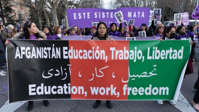 اعتراضات زنان افغانستان