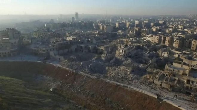 Алеппо с воздуха