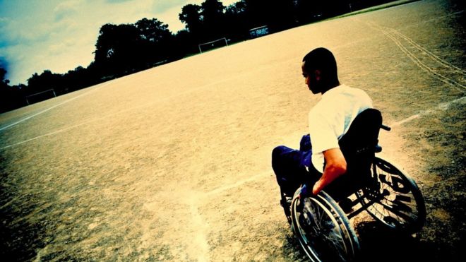 Пользователь инвалидной коляски