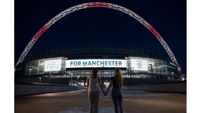 Скриншот твита от @wembleystadium