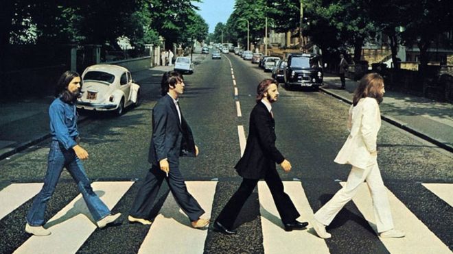 Фрагмент обложки альбома Abbey Road