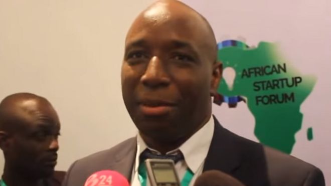 Kaba Mohamed Lamine, président de l'incubateur, Africa start-up forum