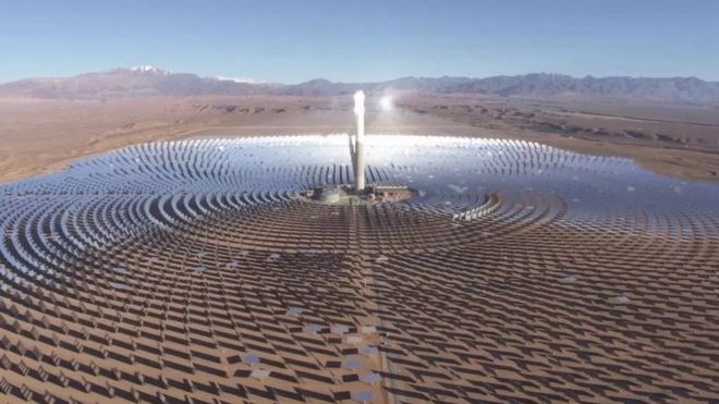 Le Maroc abrite le vaste complexe solaire Noor-Ouarzazate.