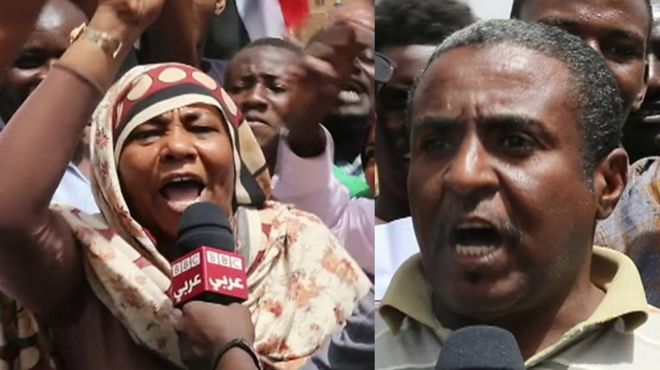 "الاعتصام مستمر إلى أن يطمأن الشعب السوداني"