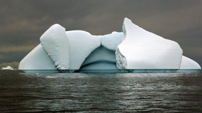 Айсберг, Южный океан (фото: BBC)