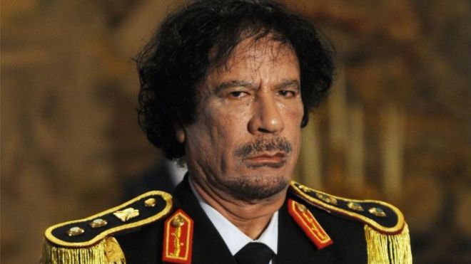 Полковник Муаммар Каддафи июнь 2009 г.
