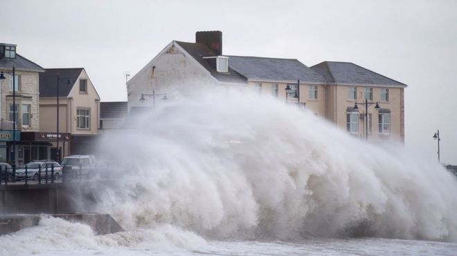 Волны в Porthcawl