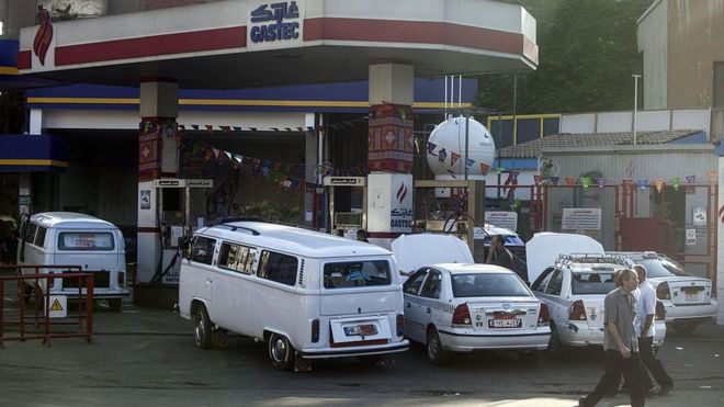 محطة وقود في مصر