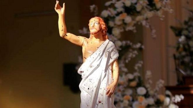 ஈஸ்டர் பண்டிக்கையின் போது மேற்கொள்ளப்பட்ட தீவிரவாத தாக்குதல்கள்