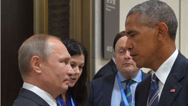 Obama y Putin