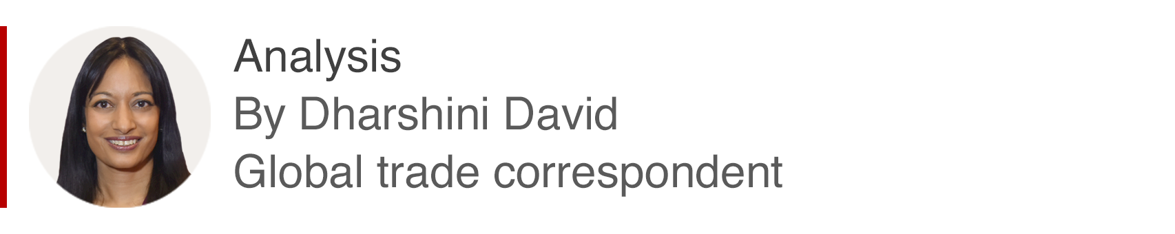 Аналитический бокс Дхаршини Дэвид, корреспондент по международной торговле