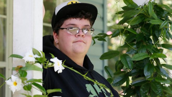 Гэвин Гримм, 16 лет, идентифицирует себя как мужчина
