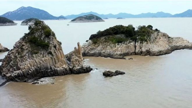 चीन का हुआओ द्वीप, क़ुदरत के करिश्मे की शानदार मिसाल