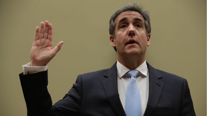 Michael Cohen, former attorney and fixer for President Donald Trump