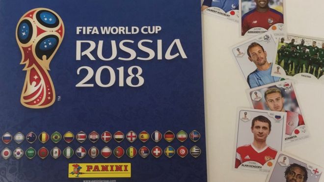 Панини Кубок мира наклейка книга