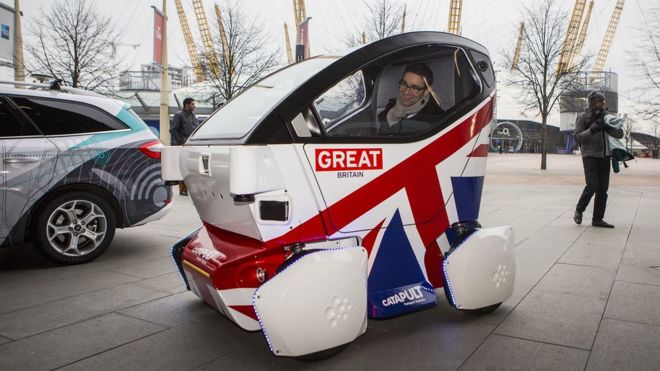 Автомобили без водителя уже прошли испытания в британских городах