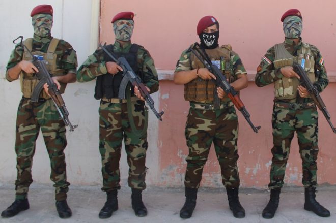 Irak Türkmen Cephesi'nin silahlı korumaları