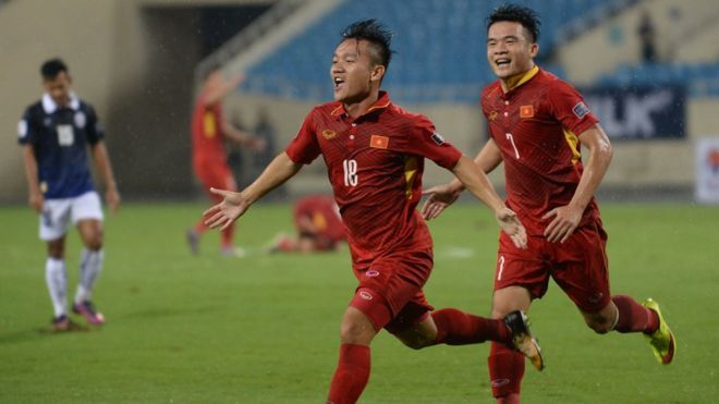 Việt Nam đánh bại Campuchia 5-0 trên sân Mỹ Đình ở bảng C vòng loại Asian Cup 2019