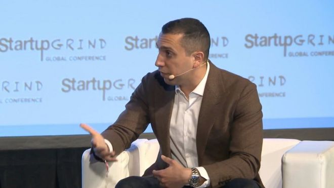 Шон Рад выступил на конференции Startup Grind Global в Редвуд-Сити, Калифорния