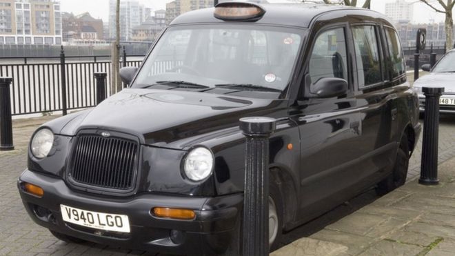 Черное такси, использованное Ворбойсом в его атаках