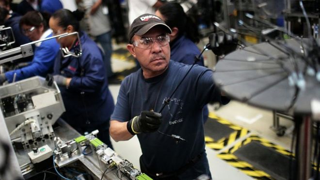 Fábrica de autos en México