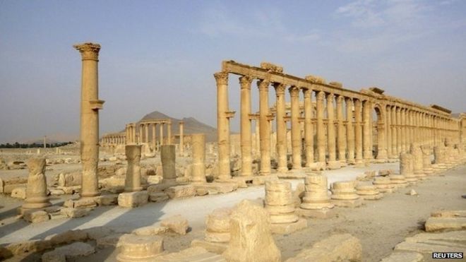 「イスラム国」に破壊されたパルミラ遺跡
