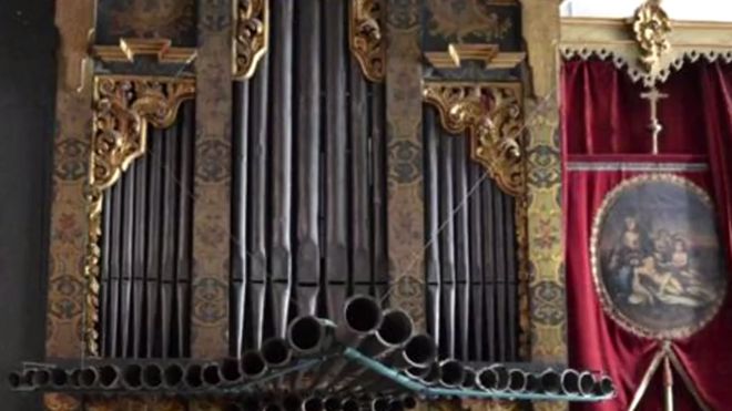 Орган в монастыре Санта-Инес, Севилья
