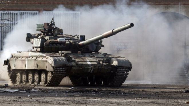 Сепаратисти вели вогонь з танків