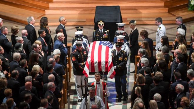 Похороны Джона Маккейна