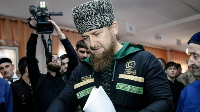 Chechnya's leader Ramzan Kadyrov (file pic 2016)