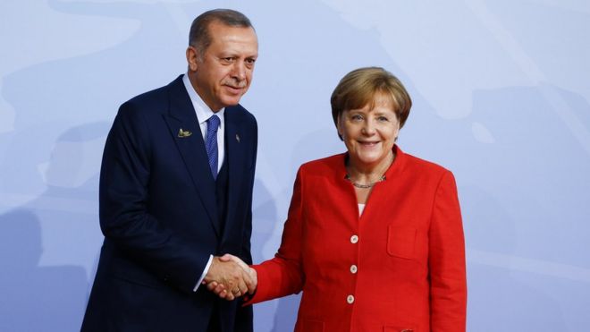 Erdoğan ve Merkel