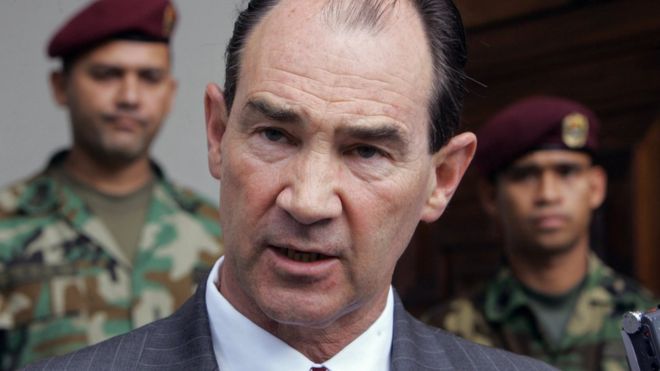 Patrick Duddy, exembajador de Estados Unidos en Venezuela.