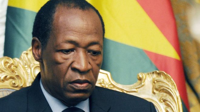 Бывший президент Буркина-Фасо Блез Компаоре