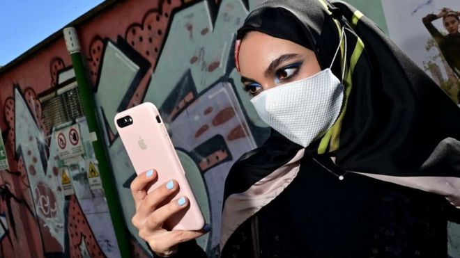Utilisateur de l'iPhone