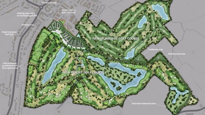 Планы на гольф-курорт на Хойлейке