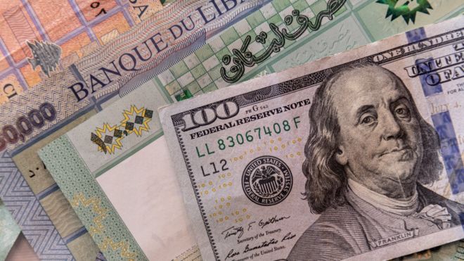 انهيار غير مسبوق في سعر صرف الليرة اللبنانية مقابل الدولار