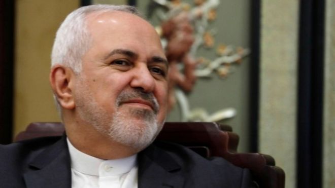 Iran's Foreign Minister Mohammad Javad Zarif pictured earlier in February