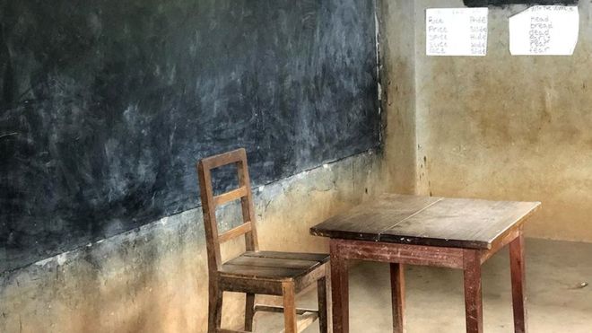 Cameroon classroom