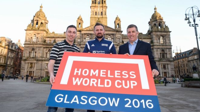Дэвид Дьюк запускает Кубок мира бездомных