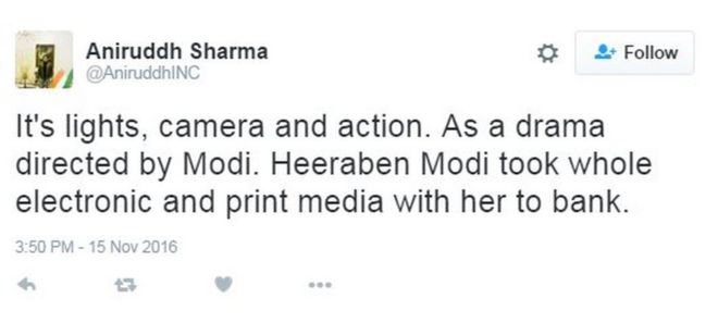 Это огни, камера и действие. Как драма режиссера Моди. Хирабен Моди взяла с собой в банк целые электронные и печатные СМИ.