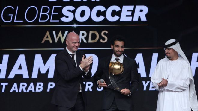 المصري محمد صلاح أفضل لاعب عربي لعام 2016