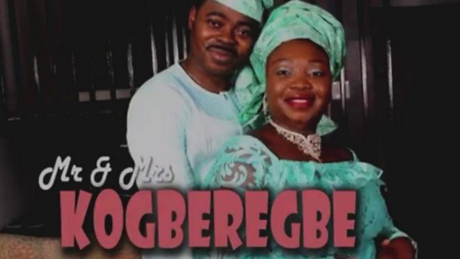 Aworan Mr and Mrs Kogberegbe