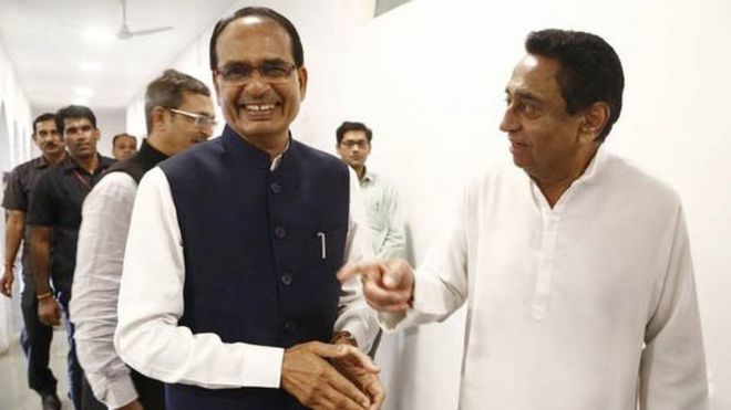 शिवराज सिंह और कमलनाथ