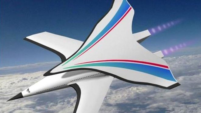 Propuesta de diseño de avión hipersónico chino (Foto: China Science Press)